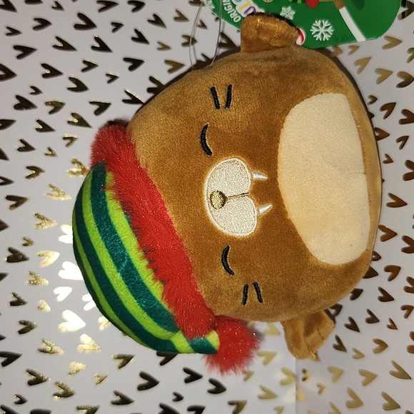 Brand new Squishmallows Bruce the Walrus Christmas plush pillow - Picture 2 of 7
